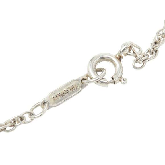 Tiffany & Co. Twist Heart Necklace, Silver Gold (SV925), 18K Yellow Combinati...